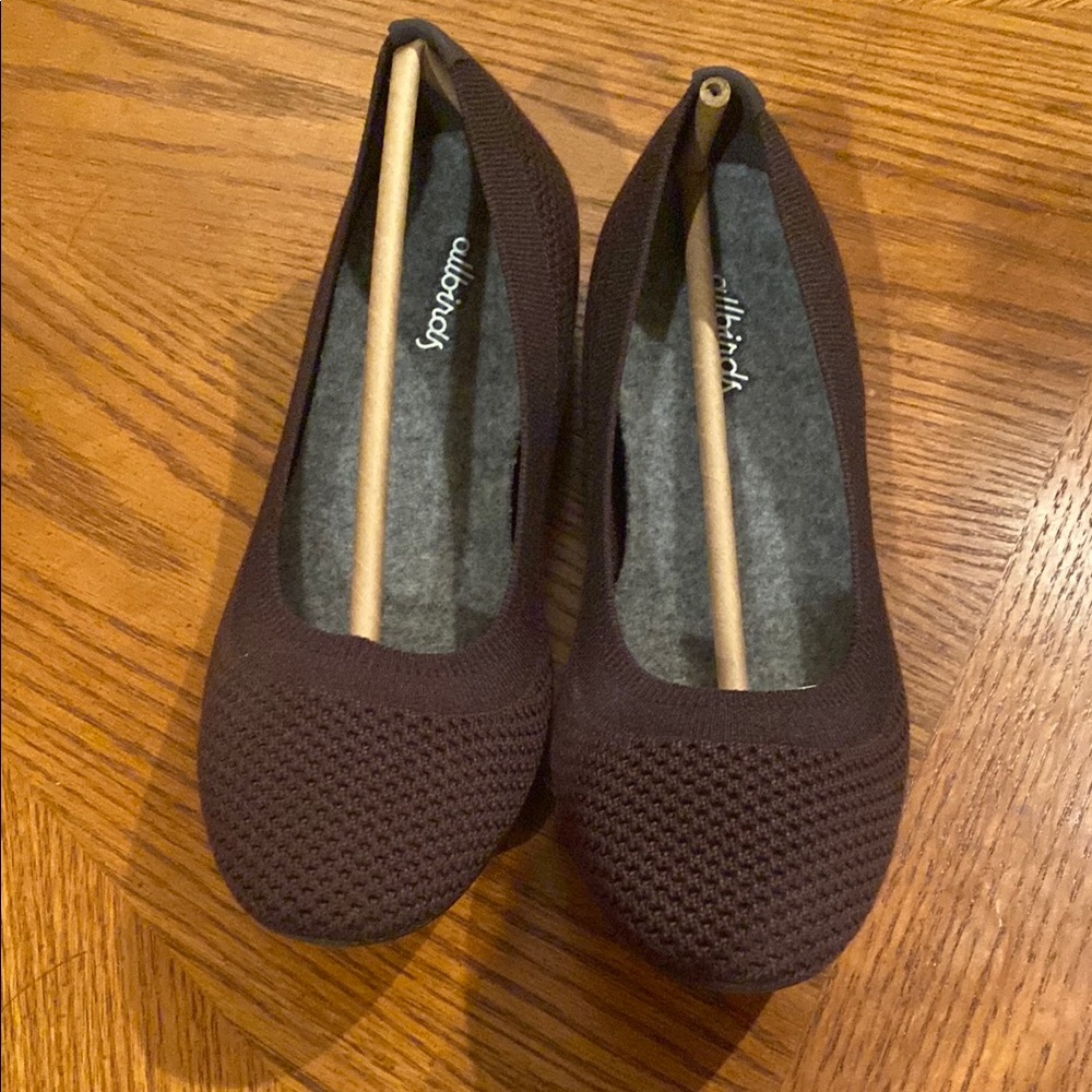 Allbirds Brown Flats Textured Loafers